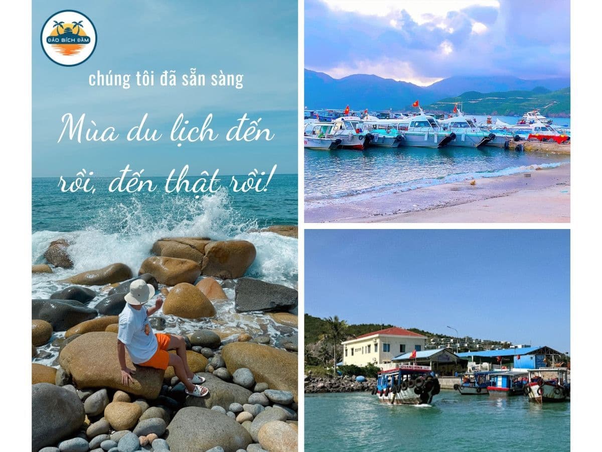 thuê tàu cano đảo bích đầm nha trang