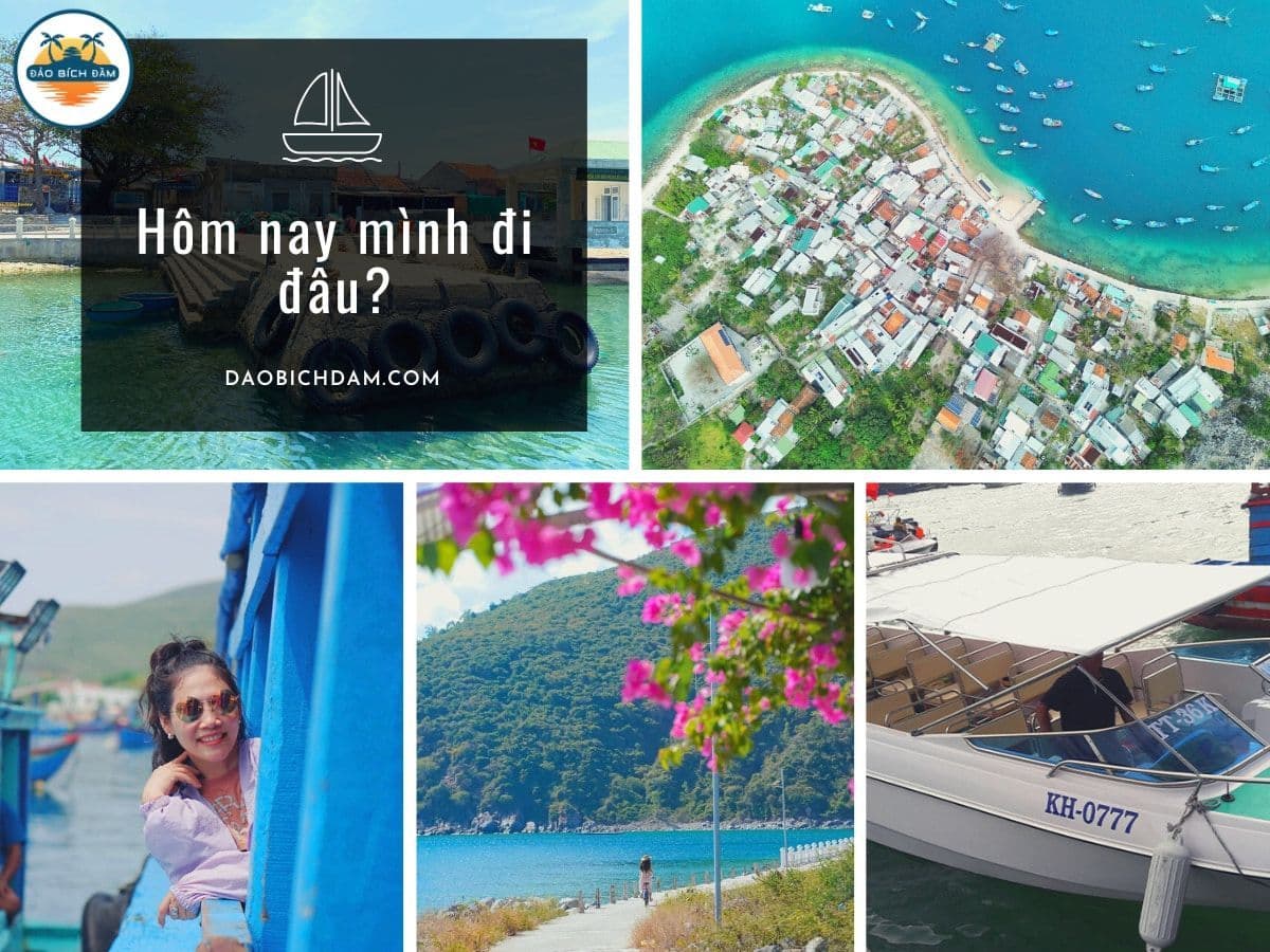 thuê tàu cano đảo bích đầm nha trang