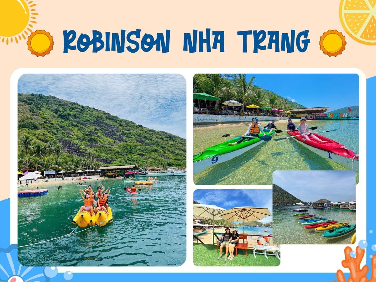 combo đảo bích đầm robinson nha trang